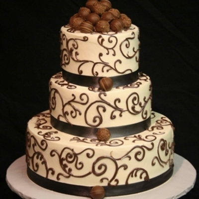Chocolate Wedding Cake