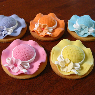 Little Hat Cookies- Mother's Day