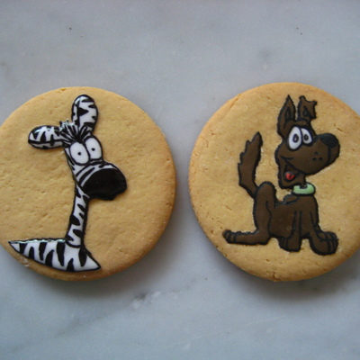 The Zebra And The Dog