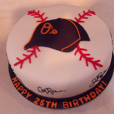 Baltimore Orioles Cake