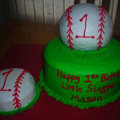 Baseball, First Birthday
