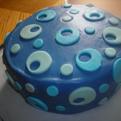 Simple Cake With Mmf Accents