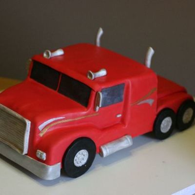 Big Truck Cake