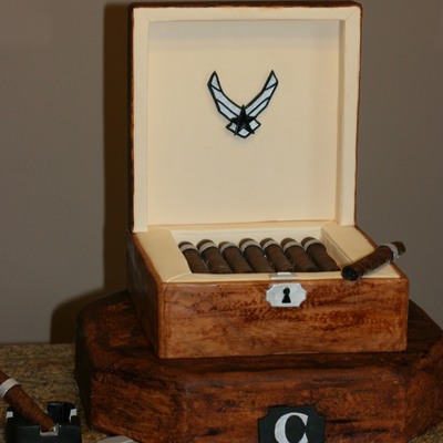 Cigar Box Cake