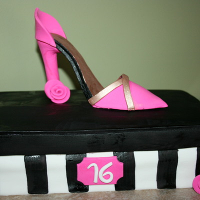 Shoe Box Cake