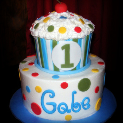 1St Birthday Cupcake