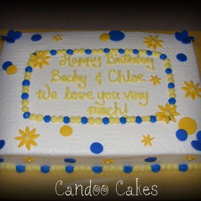 Happy Birthday To Mom And Baby...