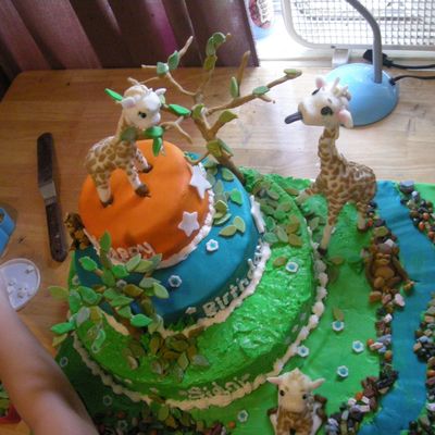 Giraffes And Monkeys