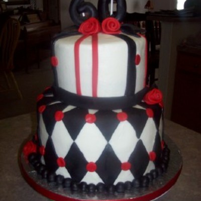 60Th Stripes And Diamonds