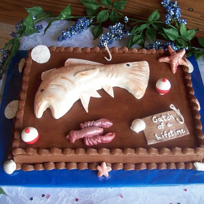 Fish Groom's Cake