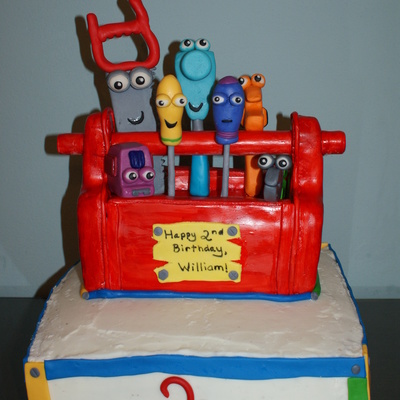 Handy Manny Birthday Cake