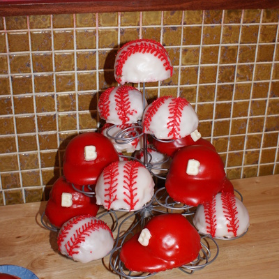 Baseballs And Baseball Caps