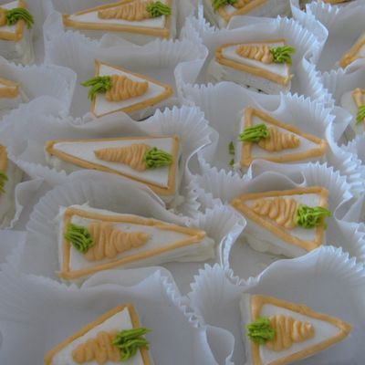 Carrot Cake Petit Fours