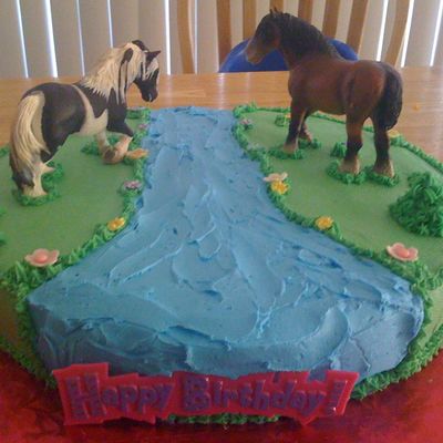 Horse Theme Cake