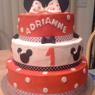 Minni Mouse Cake