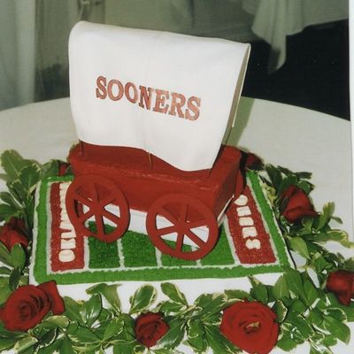 Sooner Schooner Groom's Cake