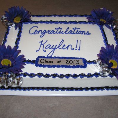 Kaylen's Grad Cake