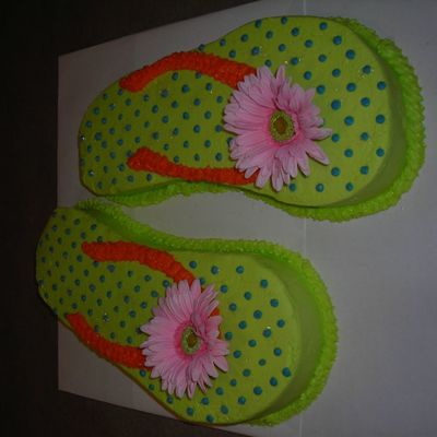 Daisy Flip Flops