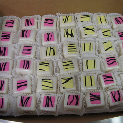 Zebra Petit Fours