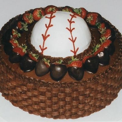 Baseball Groom's Cake