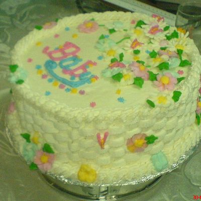 My First Baby Shower Cake