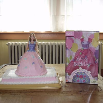 Birthday Barbie Cake