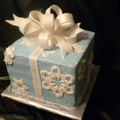 Snowflake Christmas Present