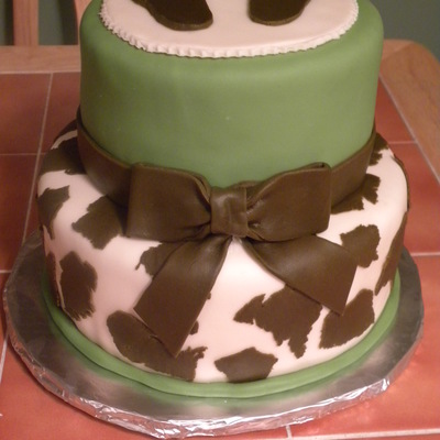 Giraffe Print Baby Shower