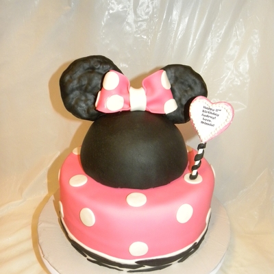 Minnie And Mickey Bday Cakes