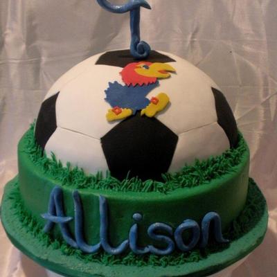 Soccer Birthday Cake
