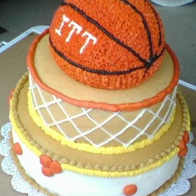 Basketball Cake For Itt Tech