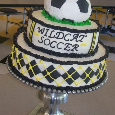 Wildcat Soccer Cake