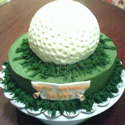 Golf Ball Happy Birthday