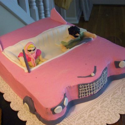 Pink Cadillac With Elvis