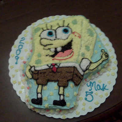Spongebob Birthday Cake