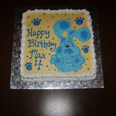 Blue's Clues Birthday Cake
