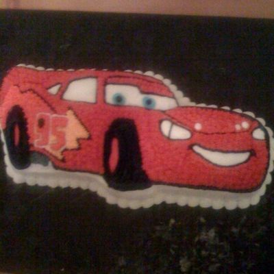 Cars B-Day Cake For Friend