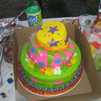 My First Topsy Turvy Cake