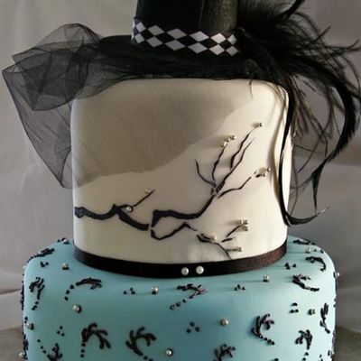 Top Hat And Feathers