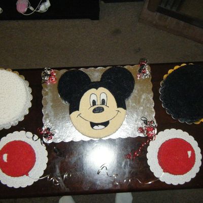 Mickey Mouse And Balloons