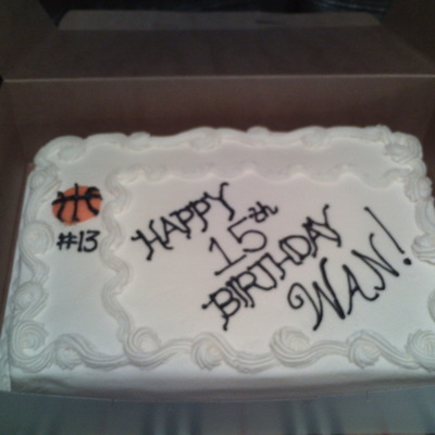 Birthday Cake For Friend's Son