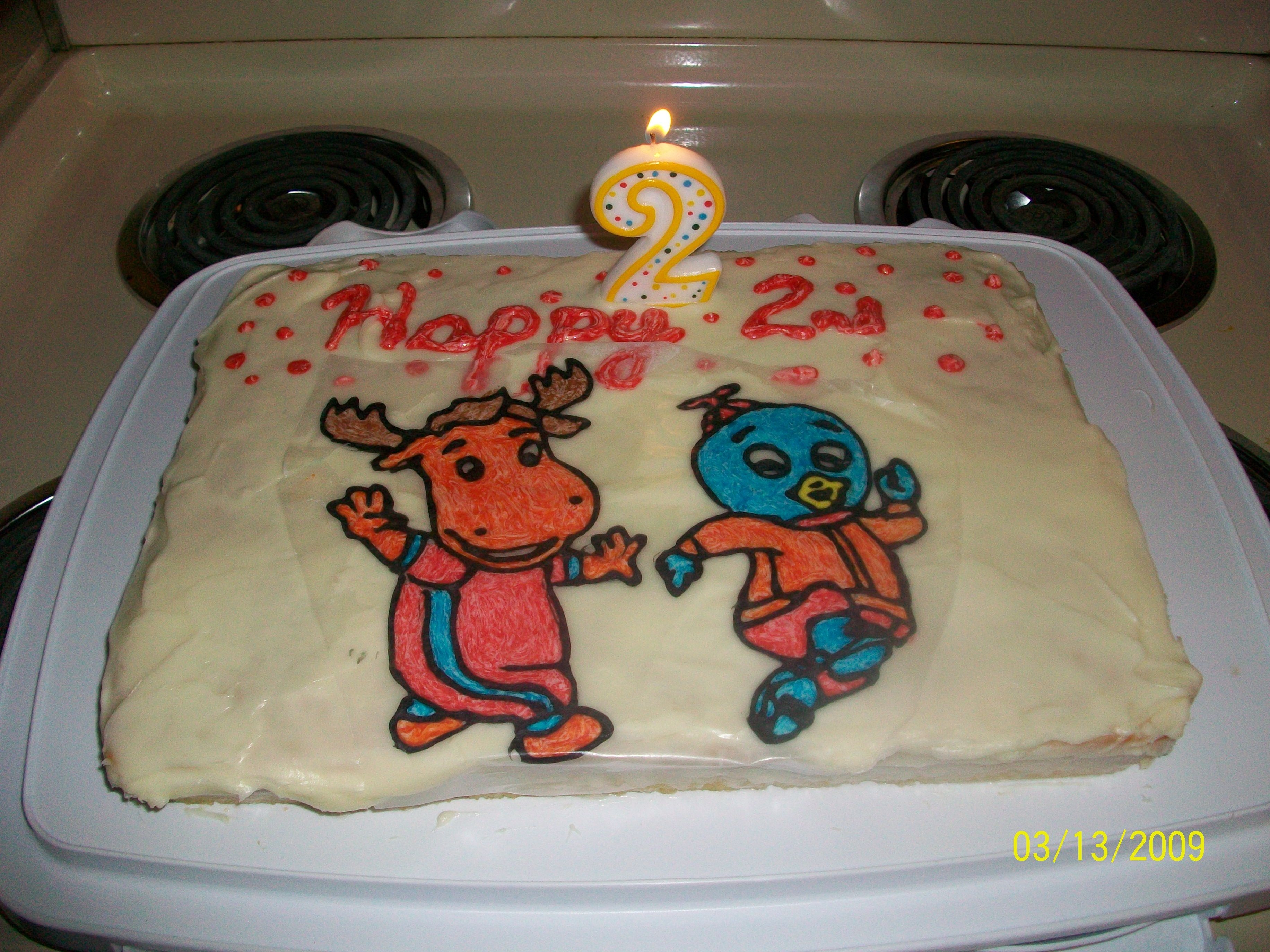 Backyardigans B'day Cake