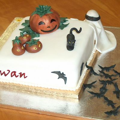 Halloween Budokwan Cake