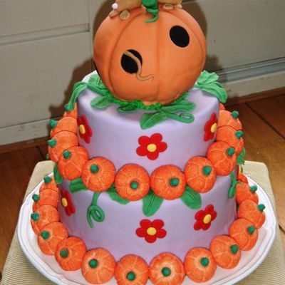 Pumpkin With Mice.