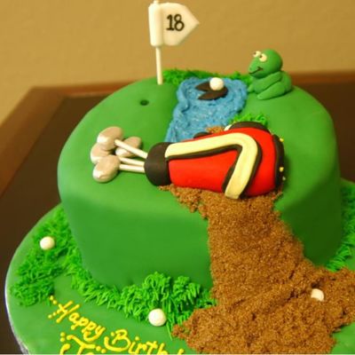 Jason's Golf Cake