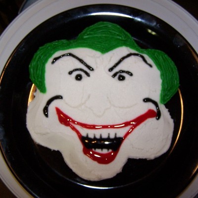 Joker Face Cupcakes