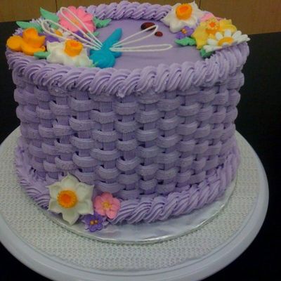 Wilton Course 2 Final Cake