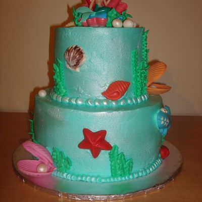 Little Mermaid Cake