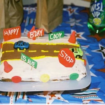 Driver's Permit Birthday Cake