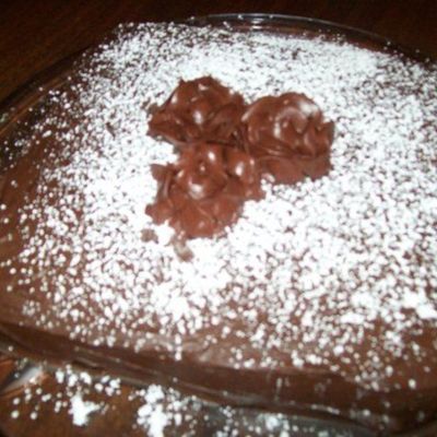 Chocolate Cake With Roses!
